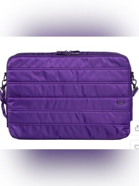 Lug Delta 17inch Laptop Bag. Grape Purple. EUC